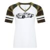 ATC&TRADE; EUROSPUN&REG; RING SPUN BASEBALL LADIES' TEE ATC0822L Thumbnail