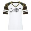 ATC&TRADE; EUROSPUN&REG; RING SPUN BASEBALL LADIES' TEE ATC0822L Thumbnail