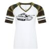 ATC&TRADE; EUROSPUN&REG; RING SPUN BASEBALL LADIES' TEE ATC0822L Thumbnail