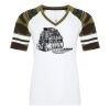 ATC&TRADE; EUROSPUN&REG; RING SPUN BASEBALL LADIES' TEE ATC0822L Thumbnail