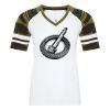 ATC&TRADE; EUROSPUN&REG; RING SPUN BASEBALL LADIES' TEE ATC0822L Thumbnail