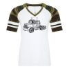ATC&TRADE; EUROSPUN&REG; RING SPUN BASEBALL LADIES' TEE ATC0822L Thumbnail