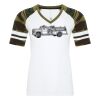 ATC&TRADE; EUROSPUN&REG; RING SPUN BASEBALL LADIES' TEE ATC0822L Thumbnail