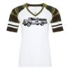 ATC&TRADE; EUROSPUN&REG; RING SPUN BASEBALL LADIES' TEE ATC0822L Thumbnail