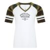 ATC&TRADE; EUROSPUN&REG; RING SPUN BASEBALL LADIES' TEE ATC0822L Thumbnail