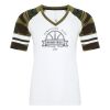 ATC&TRADE; EUROSPUN&REG; RING SPUN BASEBALL LADIES' TEE ATC0822L Thumbnail