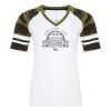 ATC&TRADE; EUROSPUN&REG; RING SPUN BASEBALL LADIES' TEE ATC0822L Thumbnail