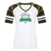 ATC&TRADE; EUROSPUN&REG; RING SPUN BASEBALL LADIES' TEE ATC0822L Thumbnail