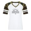 ATC&TRADE; EUROSPUN&REG; RING SPUN BASEBALL LADIES' TEE ATC0822L Thumbnail