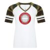 ATC&TRADE; EUROSPUN&REG; RING SPUN BASEBALL LADIES' TEE ATC0822L Thumbnail