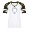 ATC&TRADE; EUROSPUN&REG; RING SPUN BASEBALL LADIES' TEE ATC0822L Thumbnail