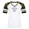 ATC&TRADE; EUROSPUN&REG; RING SPUN BASEBALL LADIES' TEE ATC0822L Thumbnail